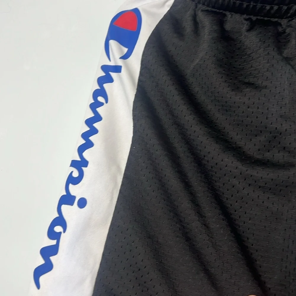 Champion Kids Black White & Gray Matching Set T-shirt & Shorts‎ Boys Size 6